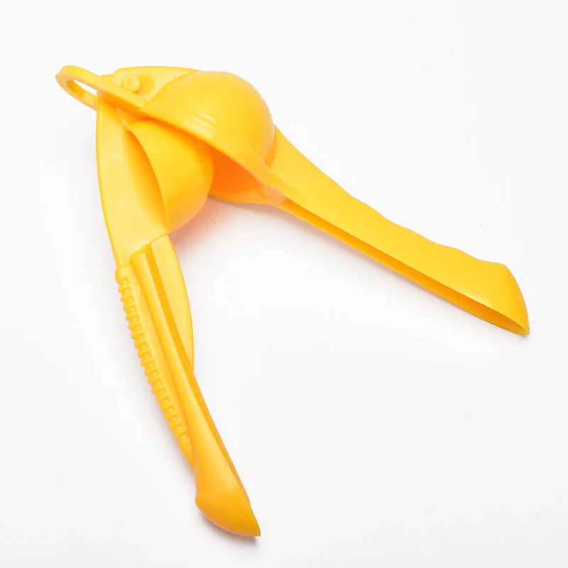 Hand juicer yellow Lemon orange citrus juicer household multi-functional portable kitchen tools fresh press manual yellow quick handle press - Цвет: Hand juicer yellow