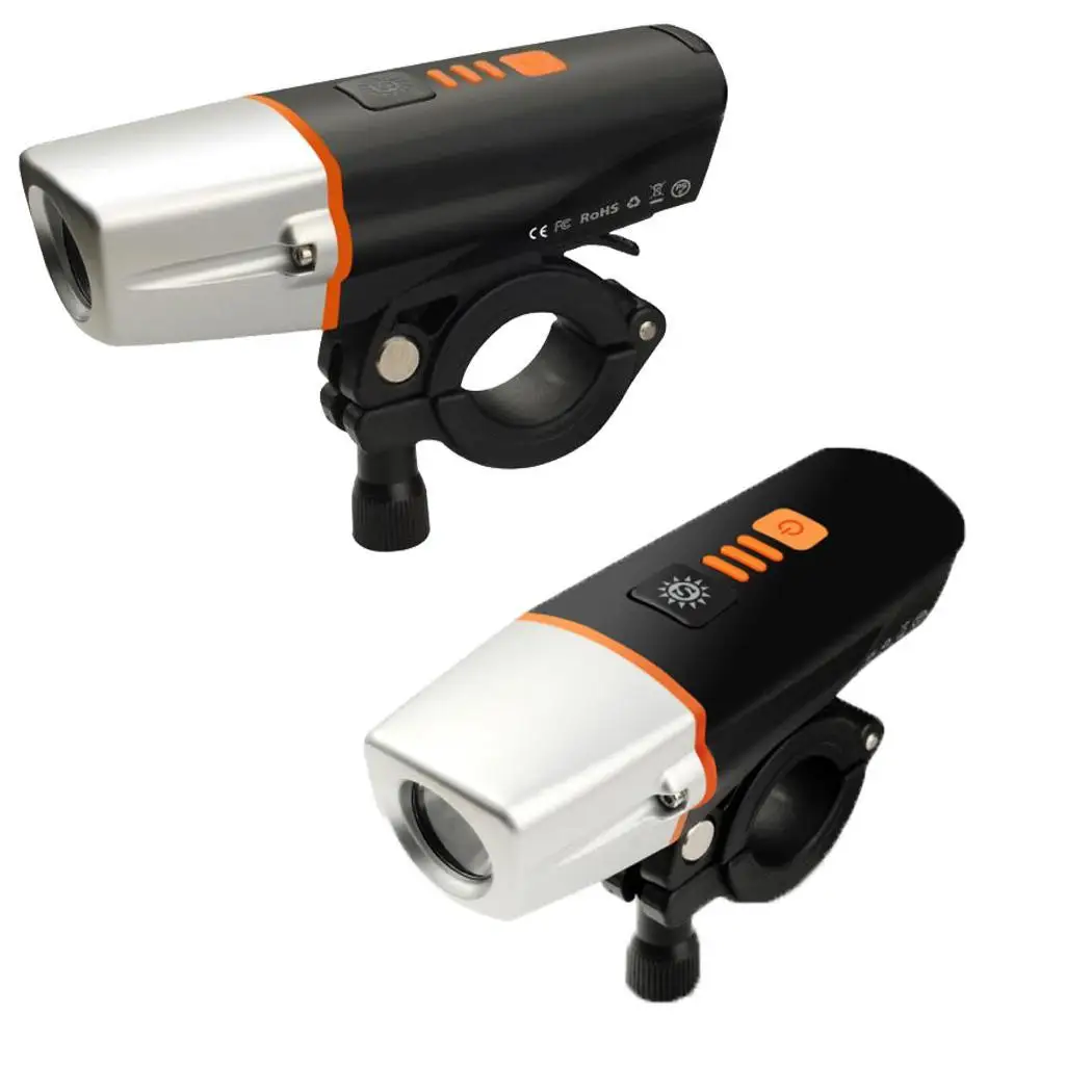 Водонепроницаемая светодиодная фара для велосипеда свет USB Перезаряжаемый MTB