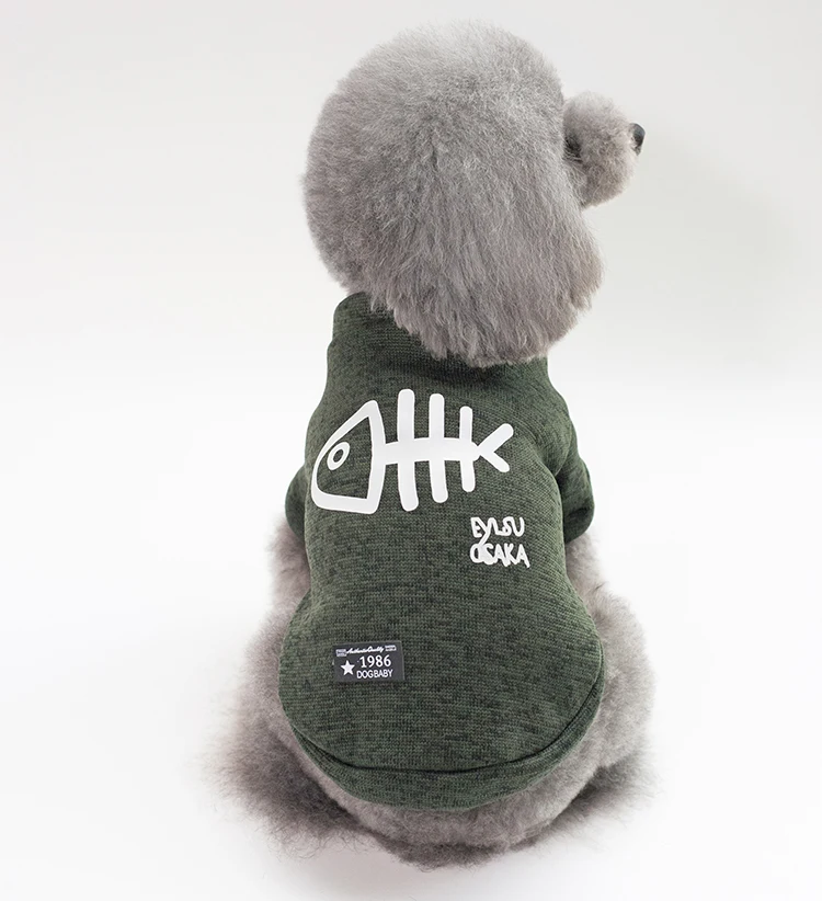 Модная одежда для кошек с капюшоном пальто куртка толстовки собак теплая