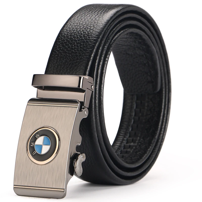 2019 черный ремень Автоматическая пряжка кожа коровы новые ремни для мужчин из