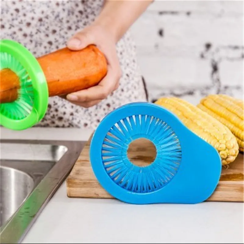 Многофункциональные овощи щетка с изображением кукурузы кухонные инструменты