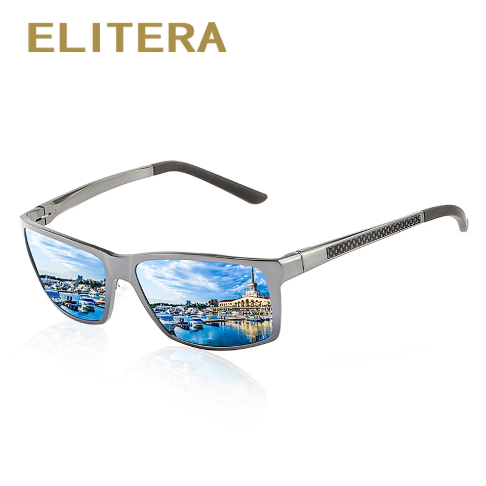 Мужские и женские Квадратные Солнцезащитные очки ELITERA классические