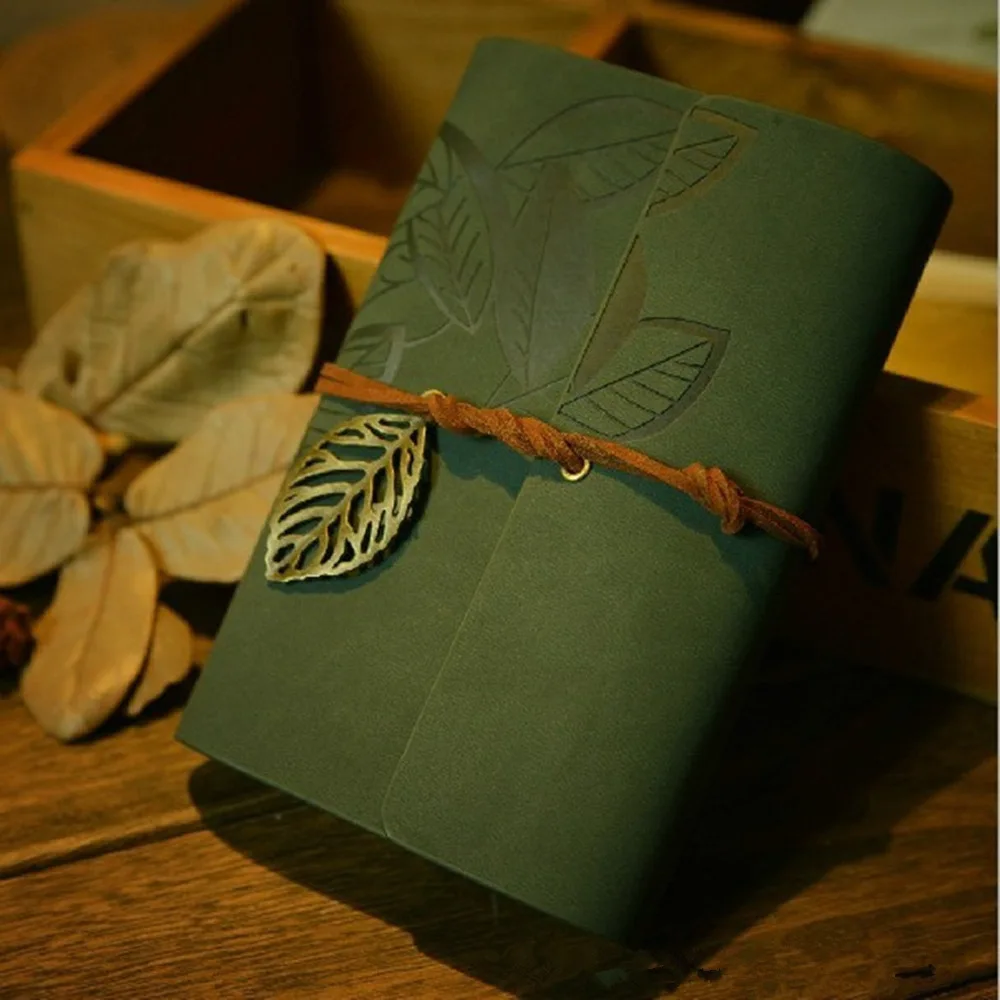 Винтажный чехол из искусственной кожи в стиле ретро|loose leaf|leather cover notebookdiary blank |