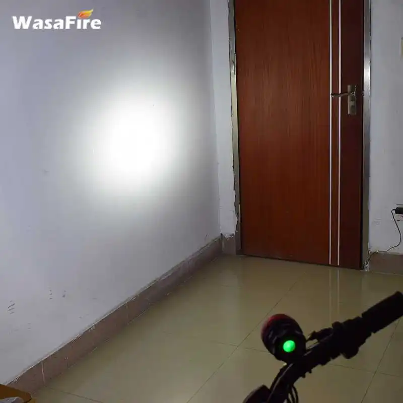 WasaFire 9 * XML U2 светодиодный 15000lm велосипед светильник велосипедная фара 9600 мА/ч