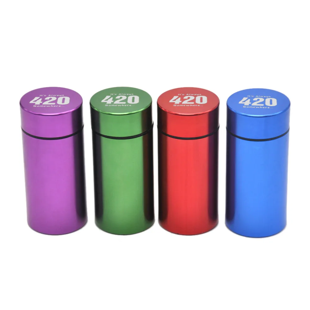 COURNOT Stash Jar-герметичный устойчивый к запаху алюминиевый контейнер для трав чехол для хранения специй аксессуары для курения