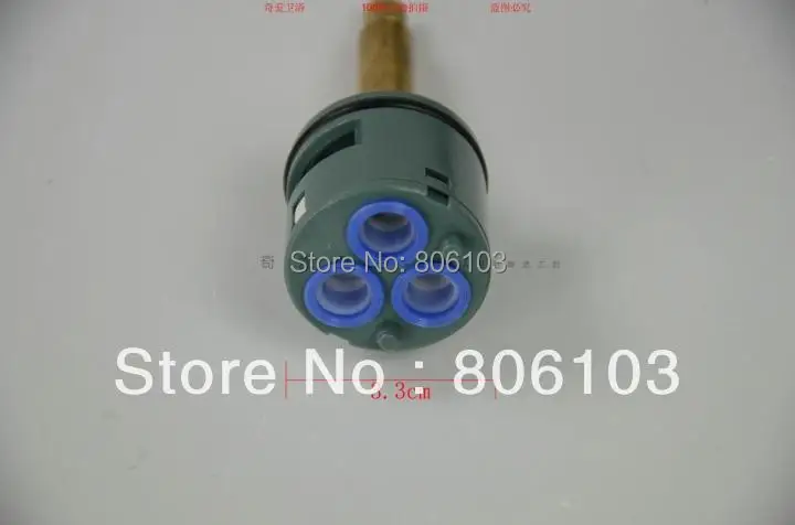 Керамический катетейра для термостатического картриджа душевой клапан ядро три