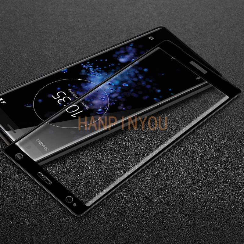 Ультратонкое закаленное 3d стекло с полным покрытием для Sony Xperia XZ2 H8216 H8266 H8276 H8296 9H