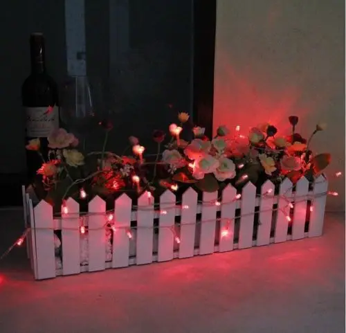 Гирлянда на батарейках 4 м 40 светодиодов мини для рождественской и свадебной