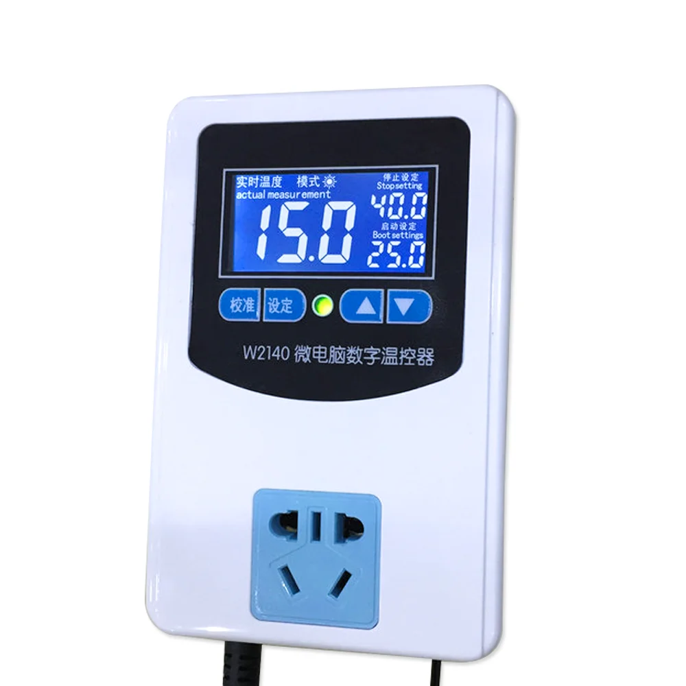 

ZFX-W2140 Multify Intelligent Digital Display Electronic Temperature Control Switch Socket High Precision Controller Adjustable