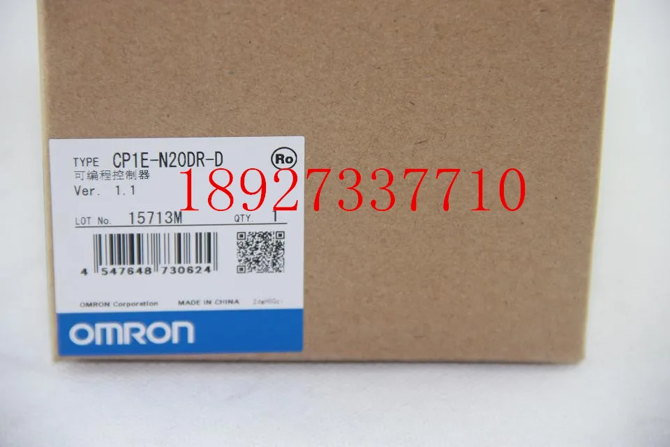 

[ZOB] поставка новых оригинальных программируемых логических контроллеров OMRON Omron, реле CP1E-N20DR-D