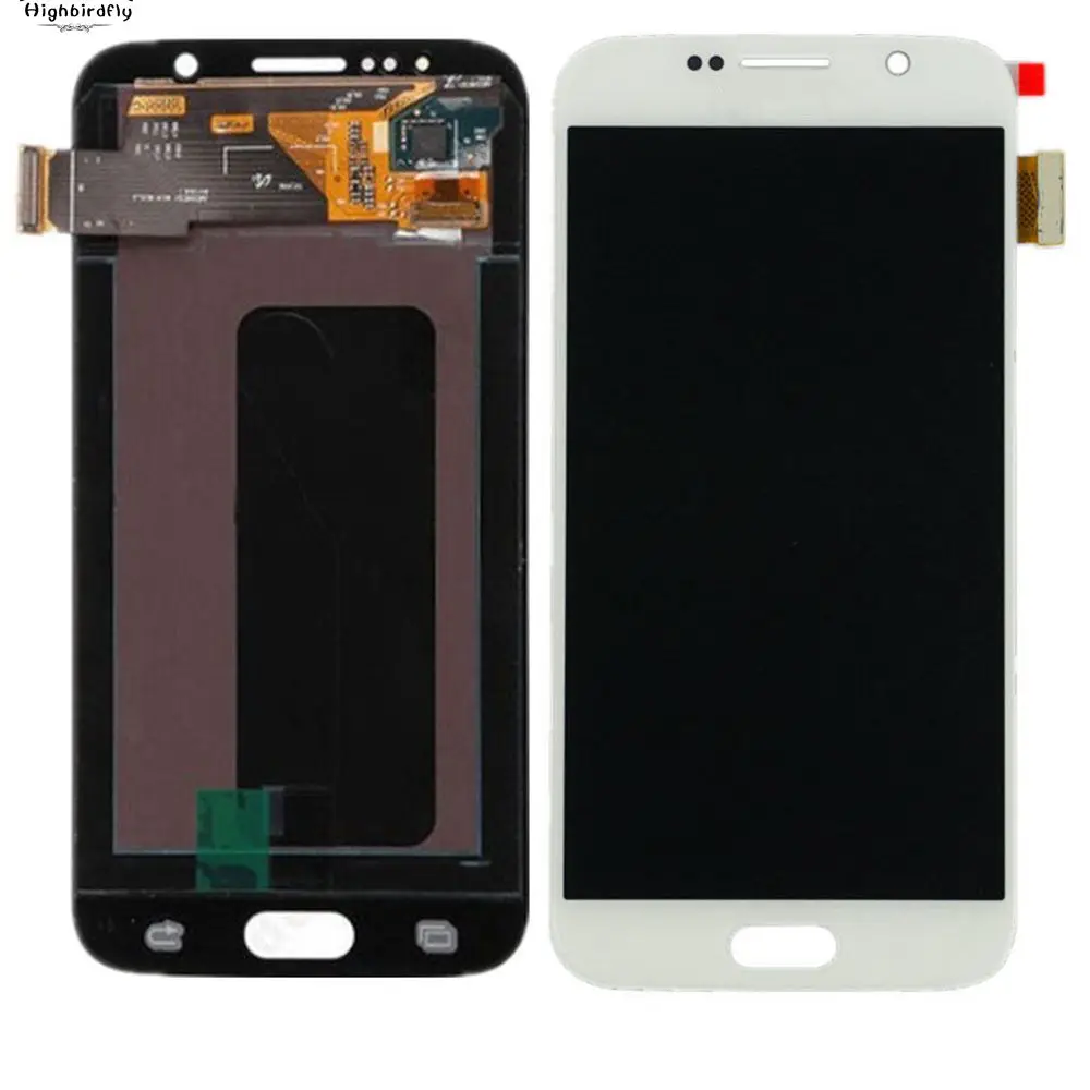 Для Samsung Galaxy S6 G920 G920F G920I G920A ЖК экран + Сенсорное стекло дигитайзер сборка