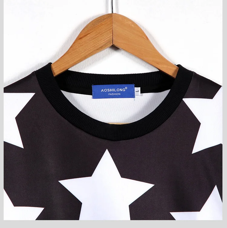 2015 New coming 3d Character hoodie printed clothing Men Star printing fleece Hip Pop style | Мужская одежда