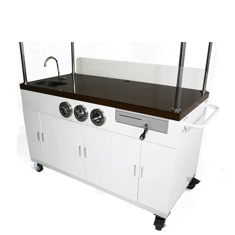 Передвижной уличный киоск еды для приготовления пищи продажи грузовик