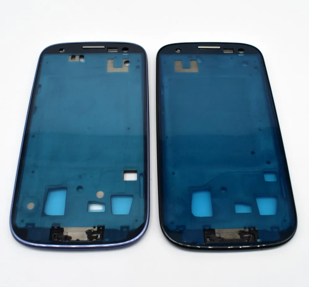 10 шт./лот оригинал для Samsung Galaxy S3 i9300 s3 neo 9300i 9308i Передняя пластина рамка держатель