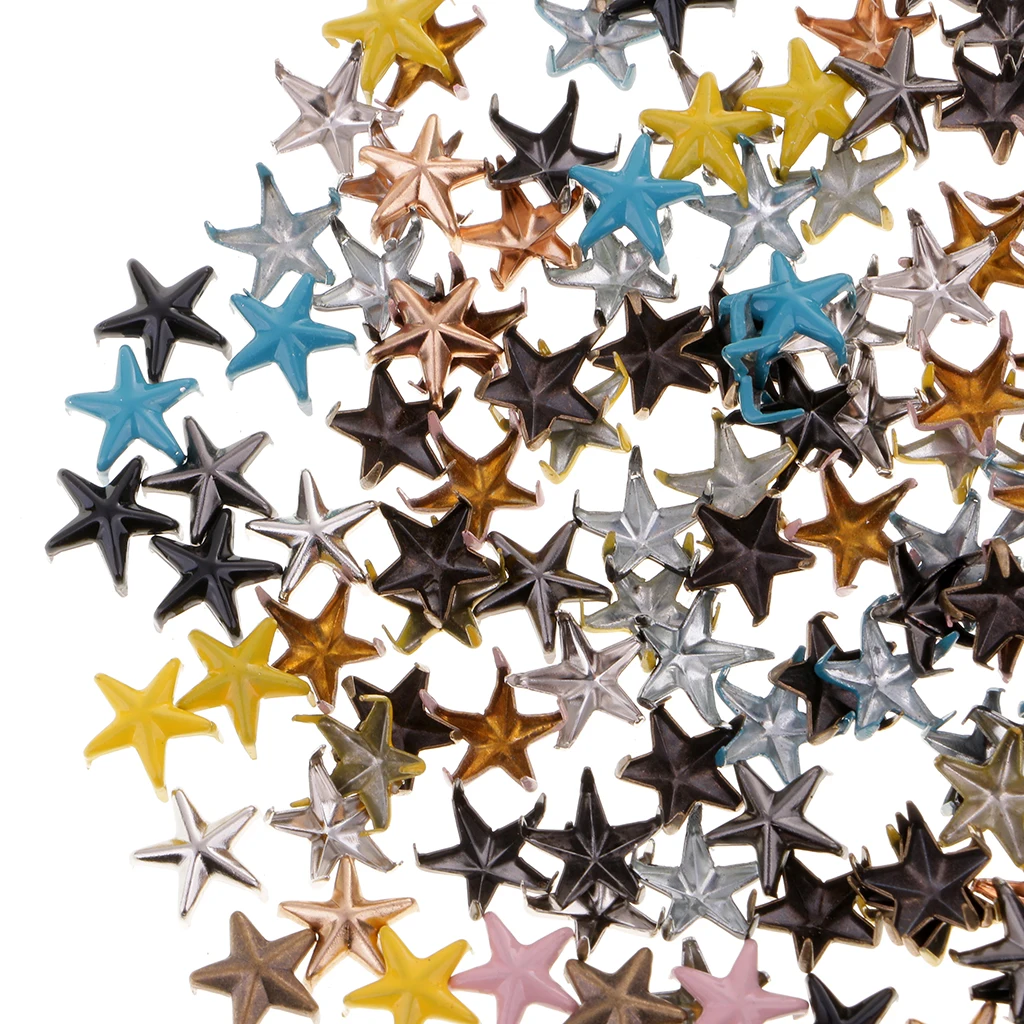 100 шт. металлические искусственные заклепки для сумок джинсов | Дом и сад