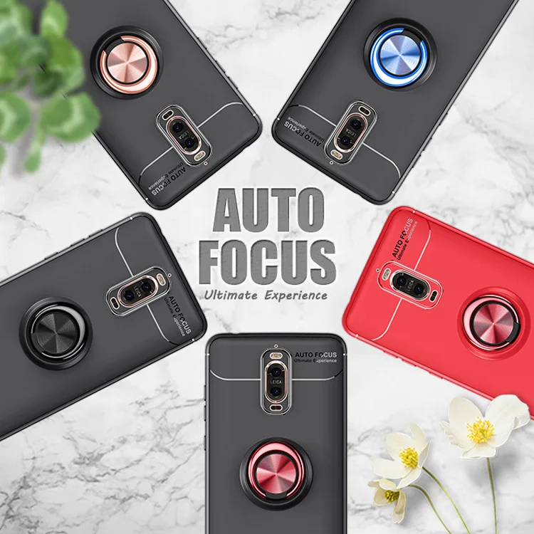 Magnetic Car Holder Case For Huawei Mate 9 Pro Cases 360 Rotating Finger Ring Full Cover / Fundas Capa |