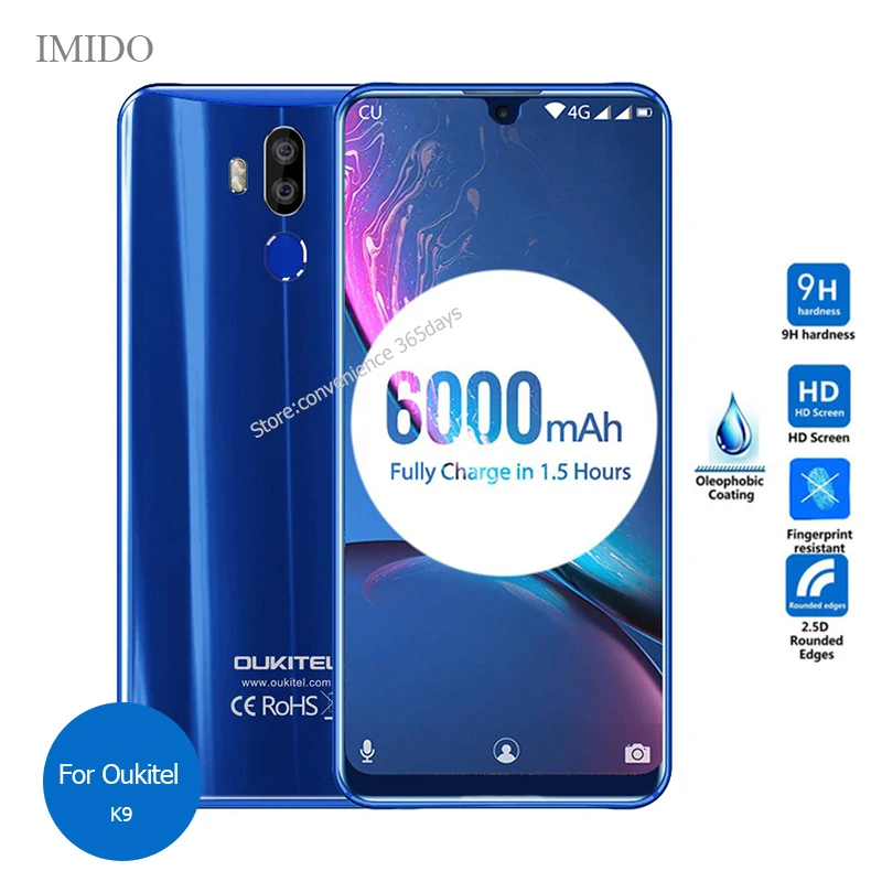 

Tempered Glass For Oukitel K9 K10000 MiX K12 U20 Plus K10 C19 C18 C17 Pro C16 C15 Screen Protector 9h On Okitel K 9 12