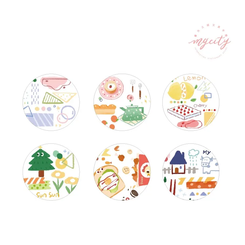 Sweet Time Series Strawberry washi tape Planet decorative japanese stationery scrapbooking school supplies | Канцтовары для офиса