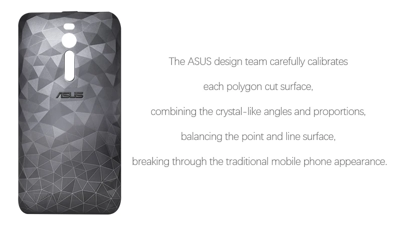 Задняя крышка для ASUS Zenfone 2 ZE551ML на батарею черный белый