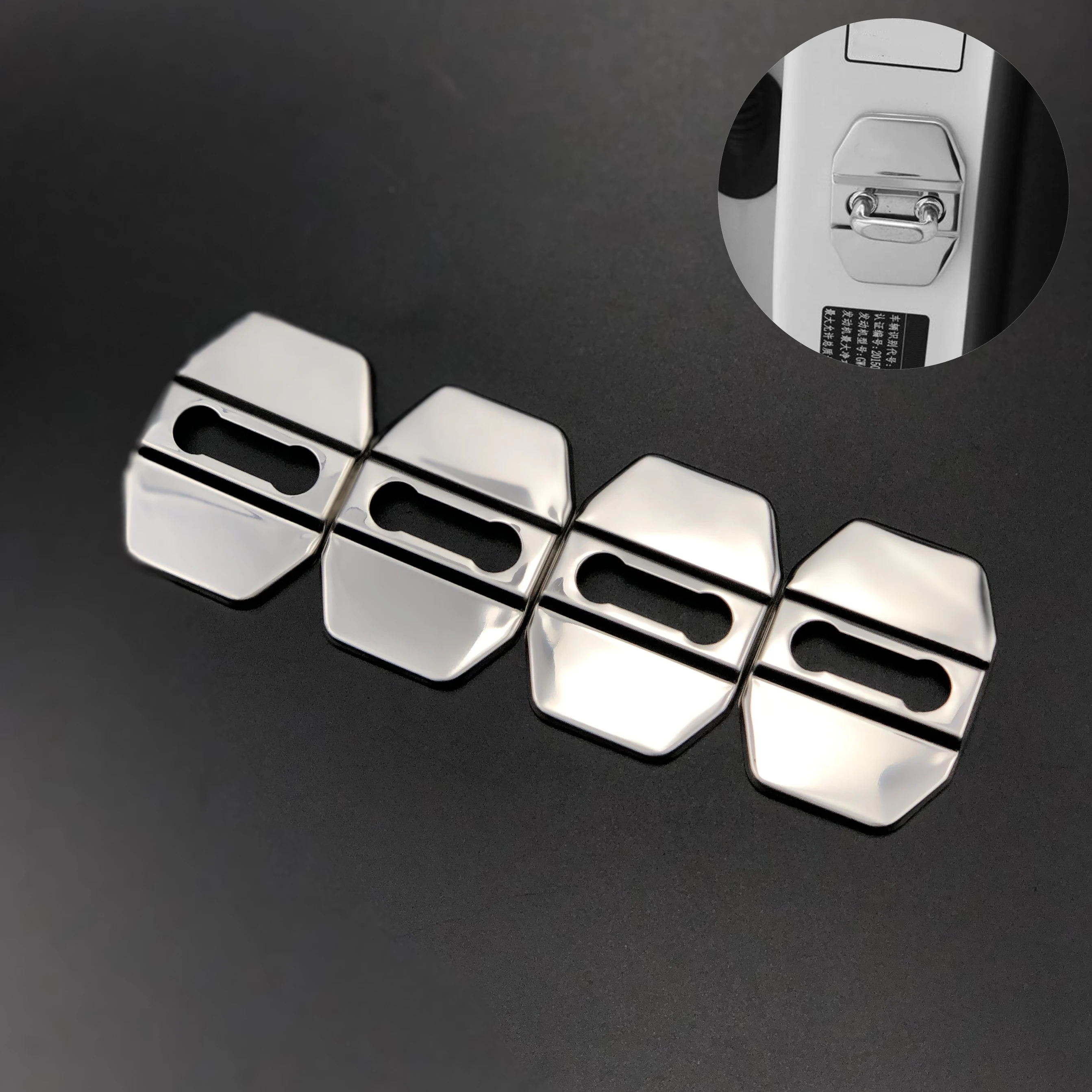 Автомобильный Дверной замок пряжка защелка стоп антикоррозийный дверной крышка