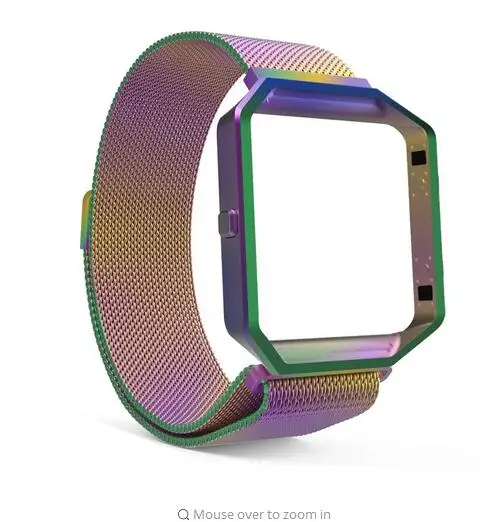 Fitbit Blaze аксессуары ремешок + металлический корпус с магнитным замком Миланская