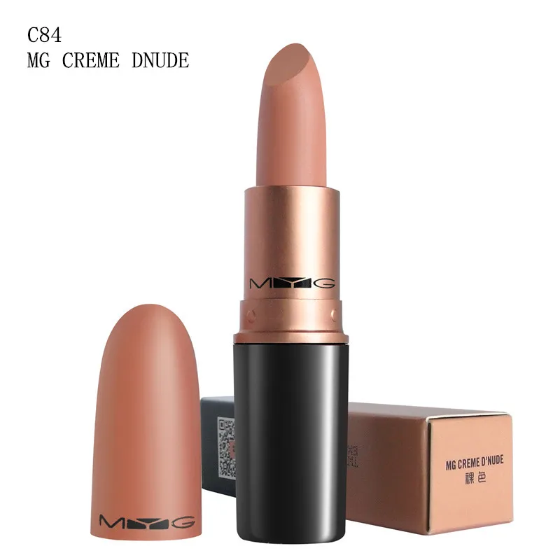 C84 CREME DNUDE Матовая помада помада матовая помада для губ косметика для макияжа матовые помады макияж блеск для губ помады для губ - Цвет: C84 CREME DNUDE