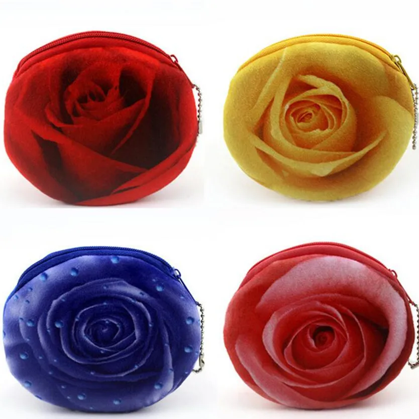 M100 2017 символ любви мультфильм женские кошельки милые красивые круговые розы