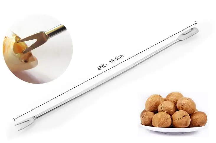 Нержавеющая сталь Омаров Краб иглы Универсальный орех вилка для морепродуктов