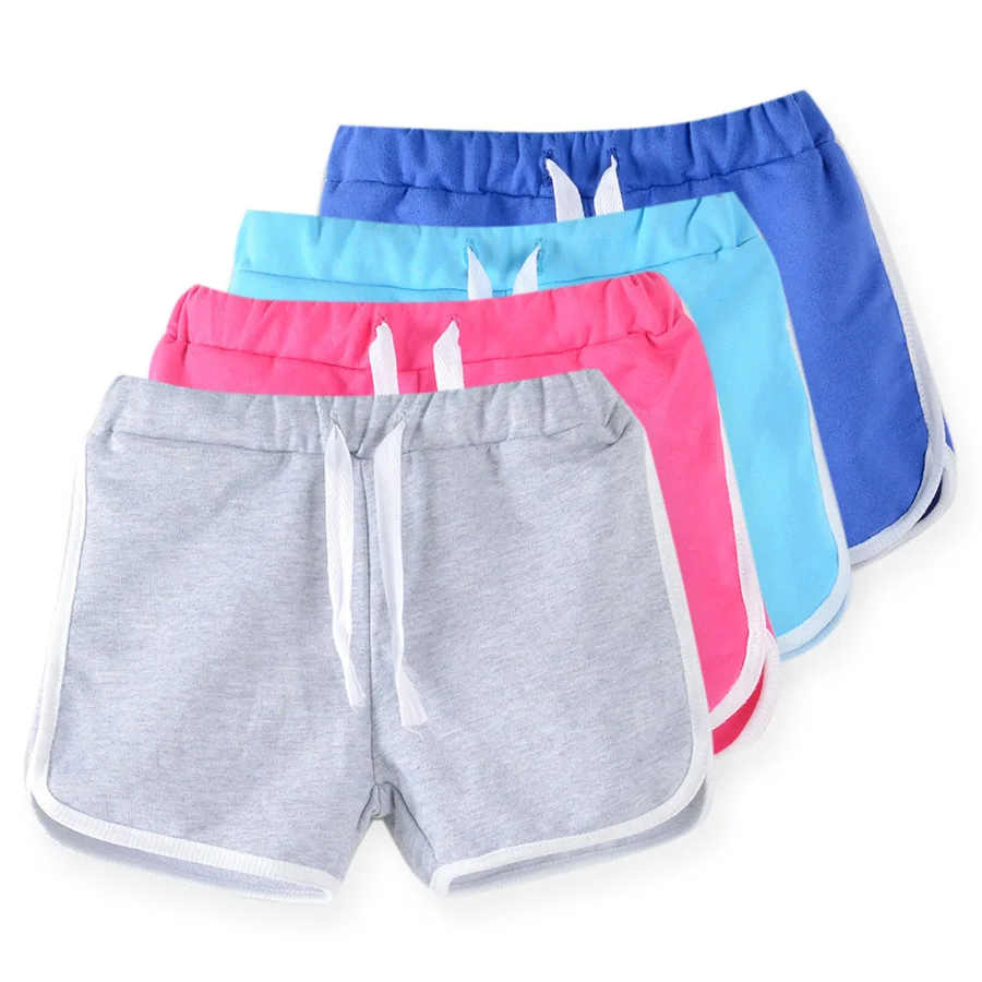 

Wholesale kids clothing new candy color girls short hot summer boys beach pants shorts DK31