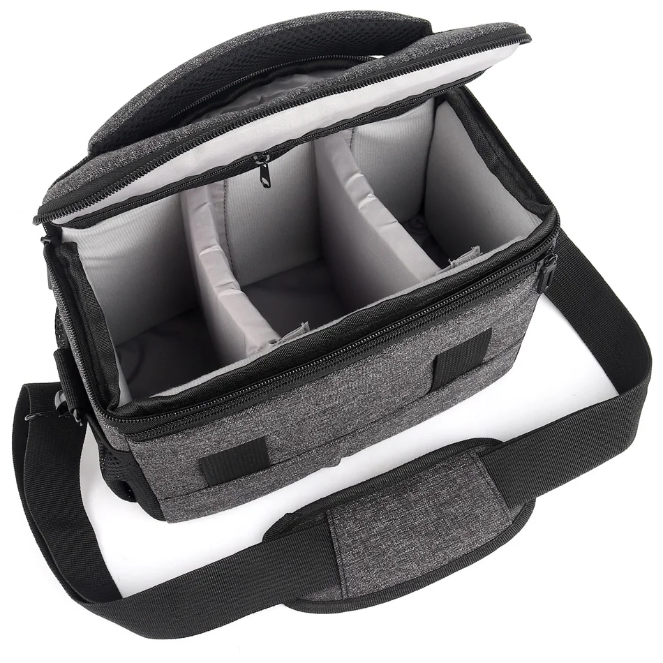 Сумка для DSLR камеры сумка через плечо водонепроницаемый рюкзак Canon Nikon Sony FujiFilm