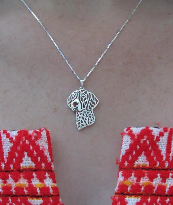 Горячая Распродажа полый кулон в виде питомца немецкий короткий указатель