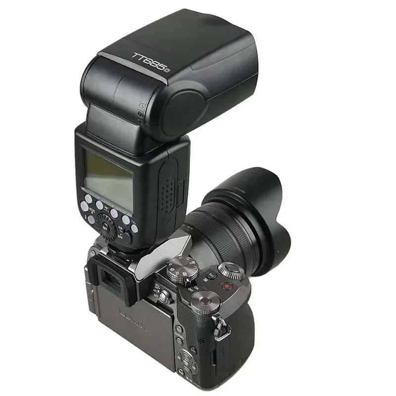 Беспроводная вспышка Godox TT685F 2 4G GN60 HSS 1/8000 s TTL триггер для Fujifilm Fuji|Фотовспышки| |
