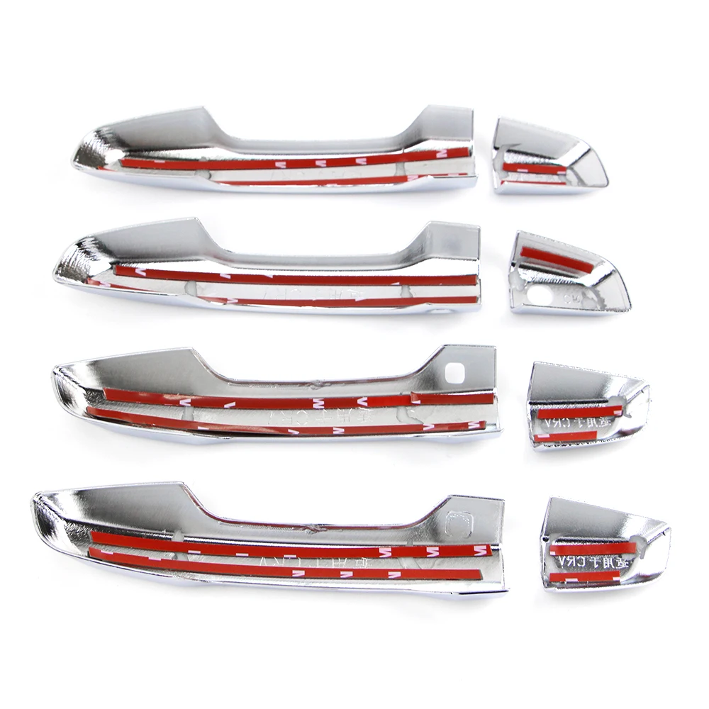 Наклейка для Honda хромированные покрытия дверных ручек CRV 2017 2018 2019 2020 с крышкой со