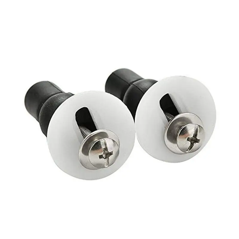 Крепежные винты для унитаза 2 пары универсальных расширяющихся резиновых