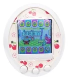 white Виртуальный питомец электронные питомцы игрушки Виртуальная игрушка кибер питомец Забавные электрические игрушки для детские брелки рождественские подарки на день рождения ребенка - Цвет: white