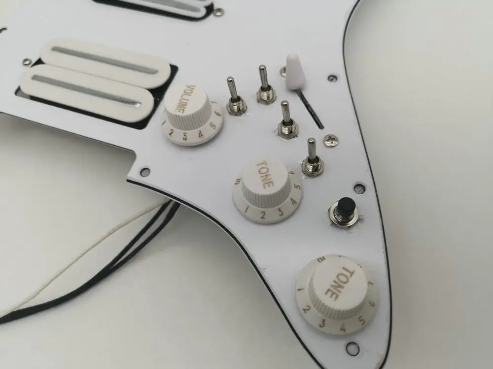 Strat гитарные звукосниматели Pickguard SSH Хамбакеры многофункциональные 20 tone switching, лучшие в мире