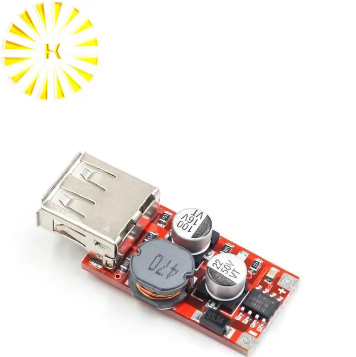 Тонкий 6 24 в 12 В/24 В до 5 3 а автомобильный модуль зарядного устройства USB DC