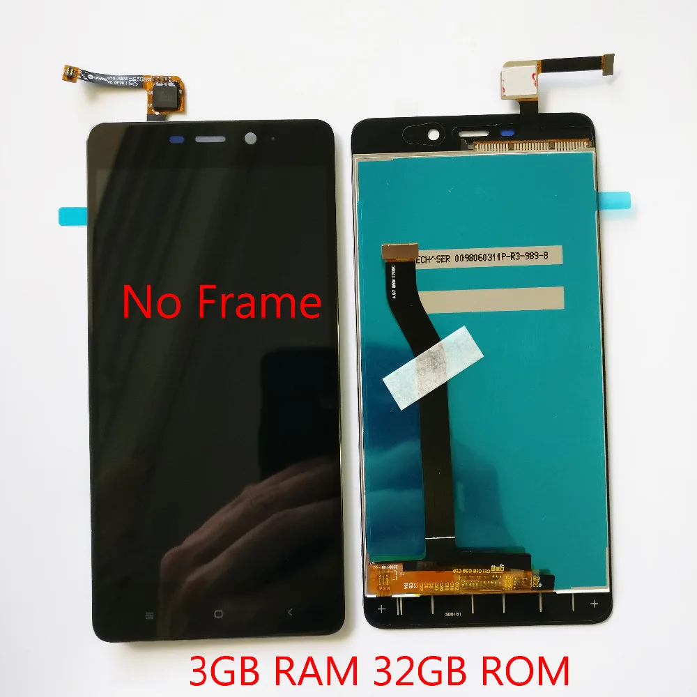 Черный/белый/золотистый ЖК экран для Xiaomi Redmi 4 Standard / Pro Prime + дигитайзер сенсорного
