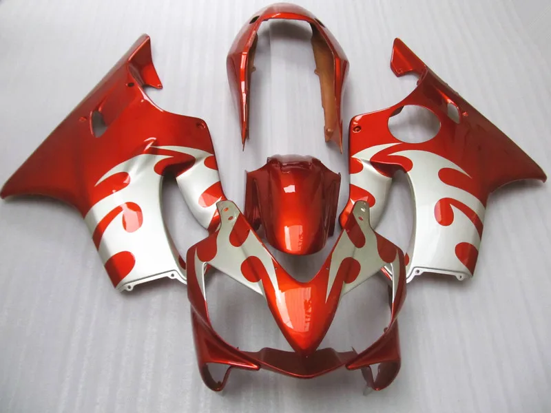Комплект обтекателей для мотоцикла инъекции Honda CBR600 F4I 04-07 винно-Красный
