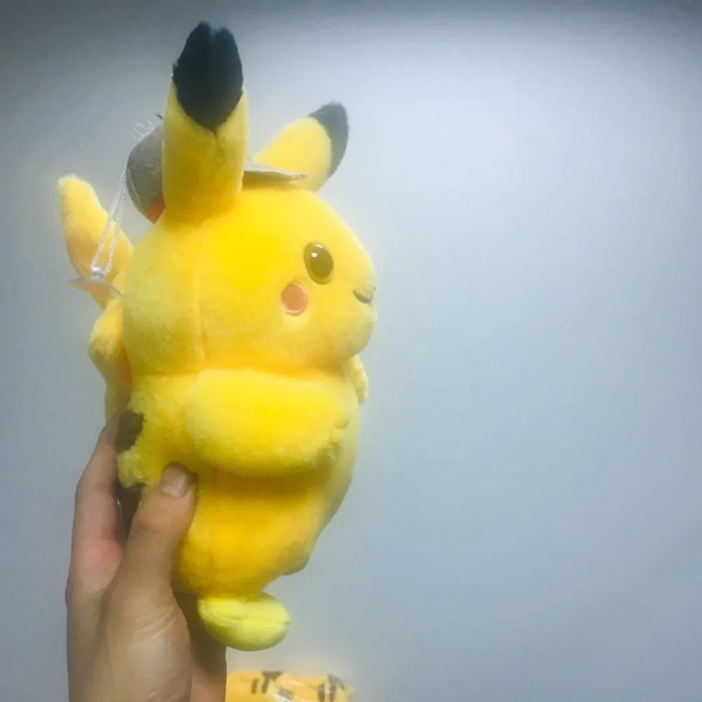 Пикачу Dective плюшевая игрушка Jigglypuff Poliwhirl Charmander генгар Аниме Кукла Детская Детский