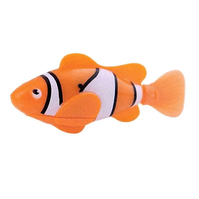 Плавающий электронный Robofish активированный на батарейках Robo Pet игрушки Рыба Роботизированный питомец для рыбалки танк