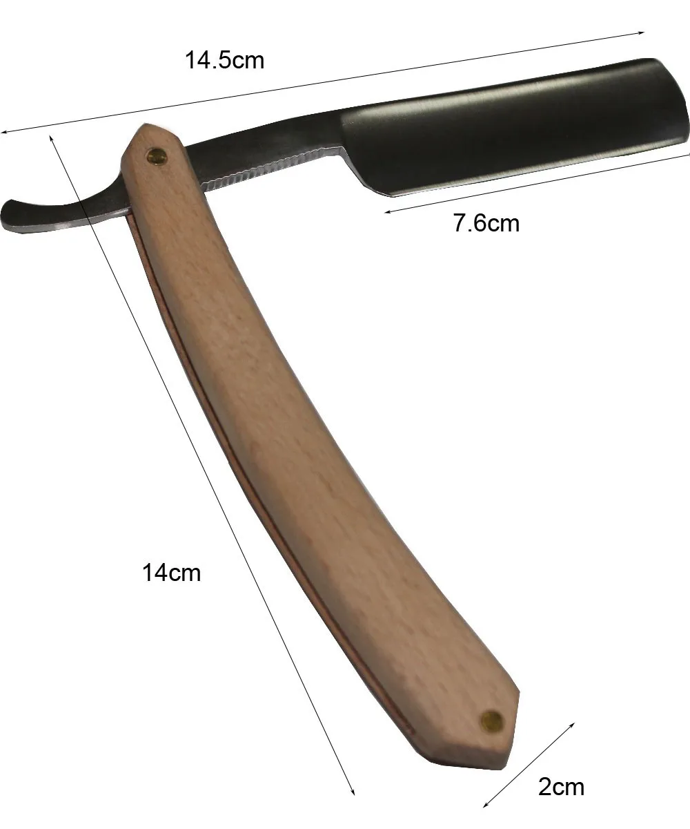 1 Бритва + шлифовальный камень новинка Мужская бритва прямая для парикмахерской с