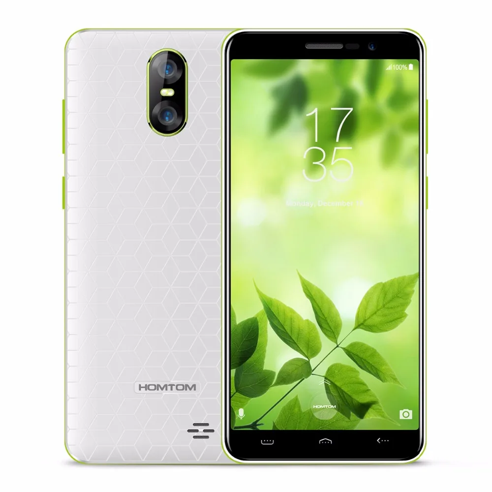 HOMTOM S12 5 0 дюймов 18:9 полный экран мобильного телефона MT6580 4 ядра мобильный телефон 1G