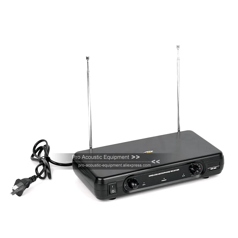 WR-206 Профессиональная ручная Беспроводная микрофонная система VHF для усилителя