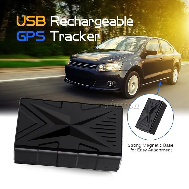 Водонепроницаемый gps трекер магнитный автомобильный сигнализатор USB