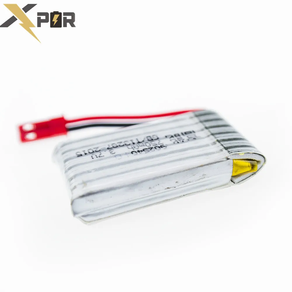 10 шт. MJX X400 батарея 3 7 v 750mah lipo батареи JST разъем для X800 X300C дроны вертолеты на