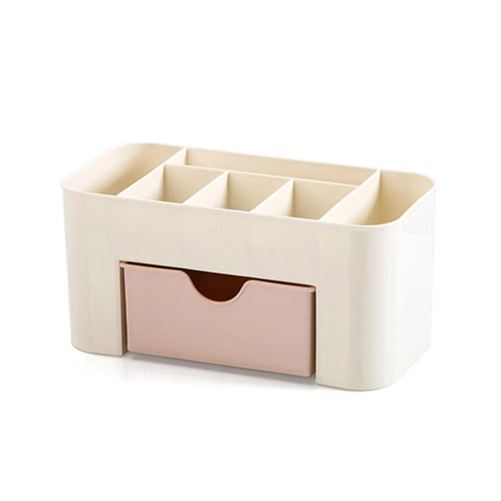 

Plastic Desktop Cosmetic Storage Box Makeup Drawers Organizer Container Multifunction Jewelry Boxes Case Household Accessories