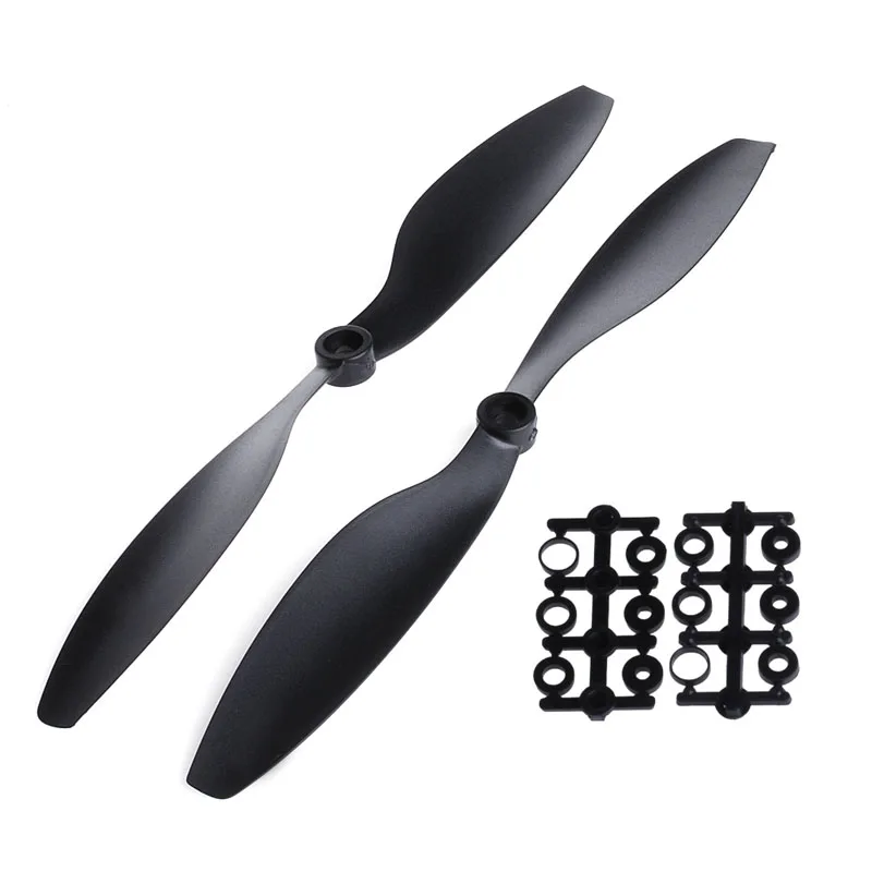 

1 пара 1045 10x4,5 CW CCW Propeller Prop для RC мультикоптера квадрокоптера F450 черный