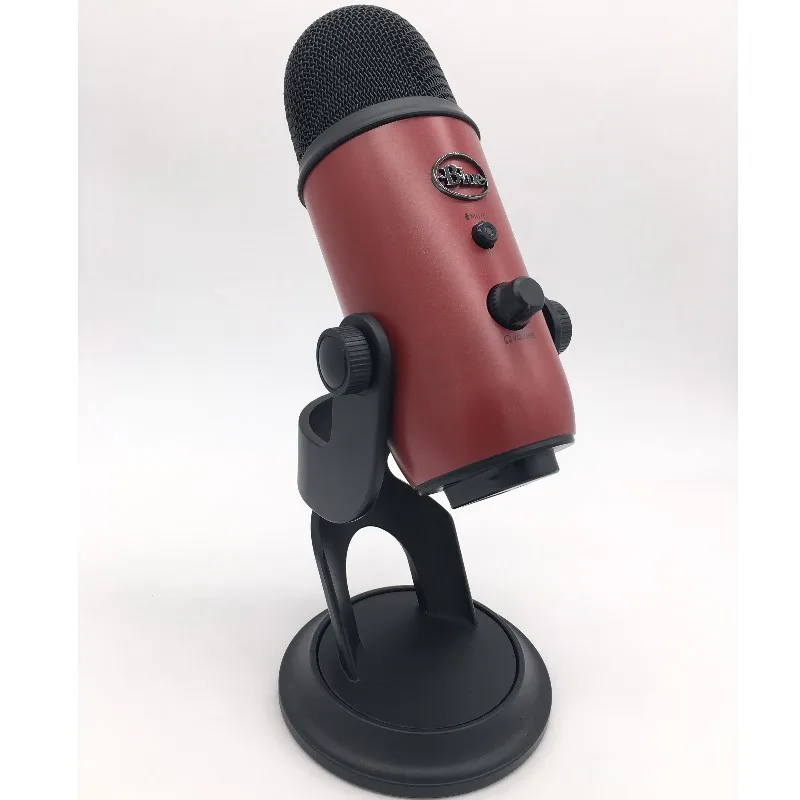 Студийный USB конденсаторный микрофон Blue Yeti для прямой трансляции и записи с