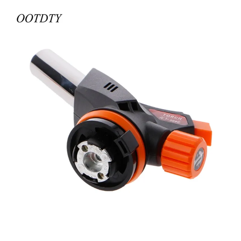Металлический огнемет OOTDTY сварочный газовый фонарь ел зажигалка нагрев